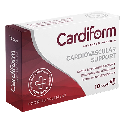 Cardiform tabletták – vélemények 2022 – fórum, ár, gyógyszertár, összetétele